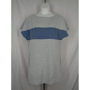 Athleta Gray Blue Energize Tunic Top Size XL